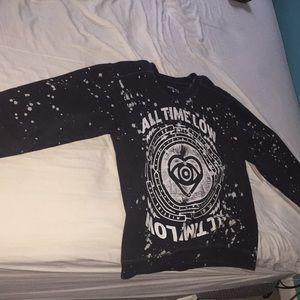 All time low band sweatshirt